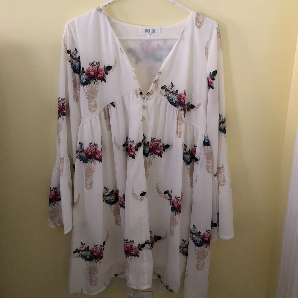 Peach Love Dress